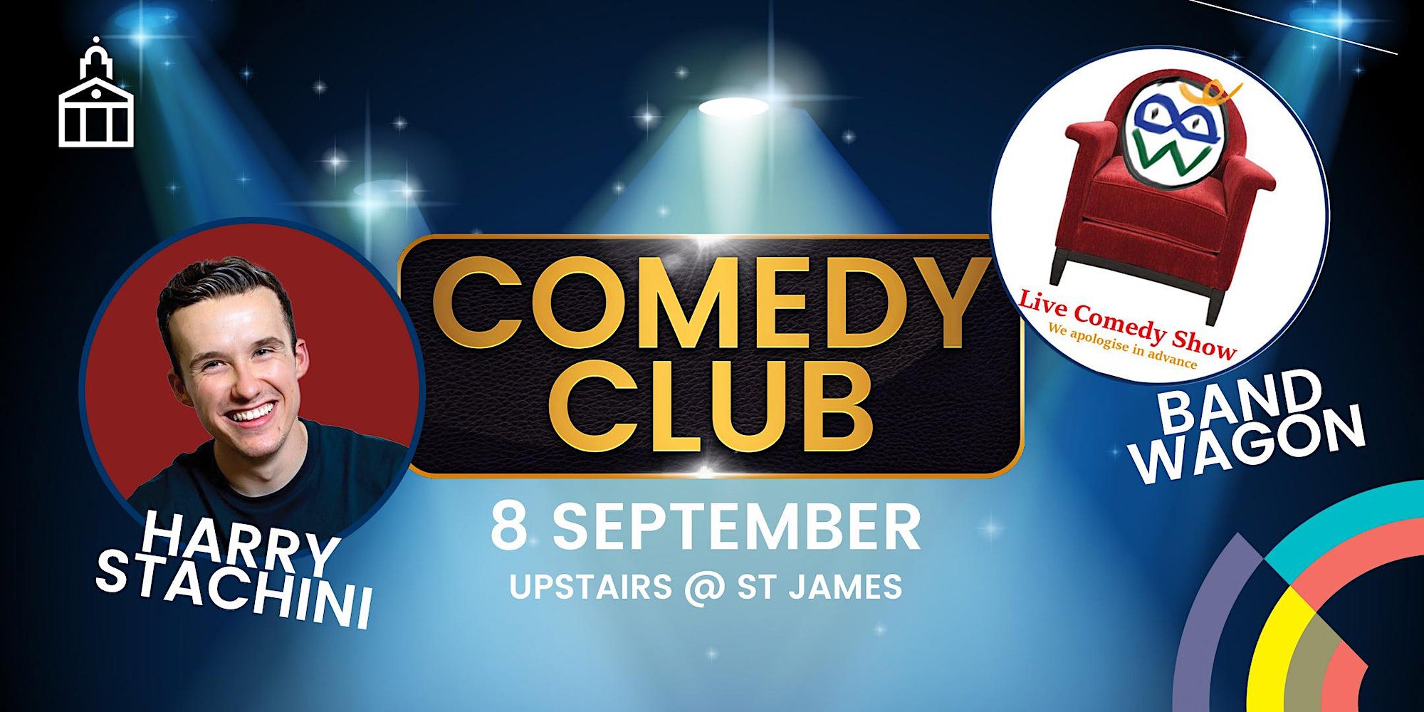 Comedy Club with Harry Stachini and Band Wagon