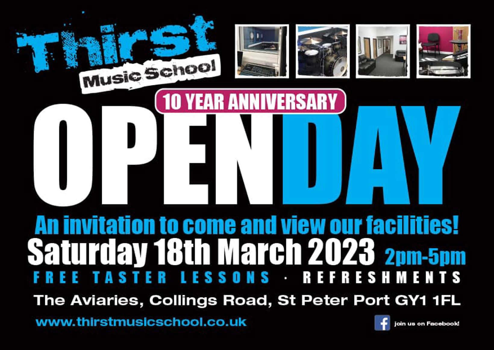 Thirst Music School Open Day | 10 Year Anniversary