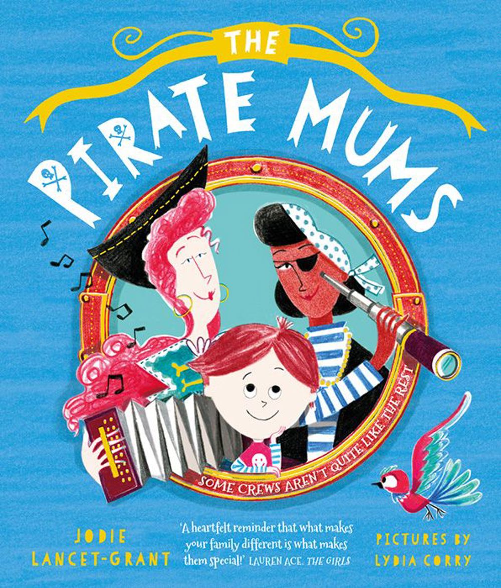 Poster for GLF presents The Pirate Mums by Jodie Lancet-Grant