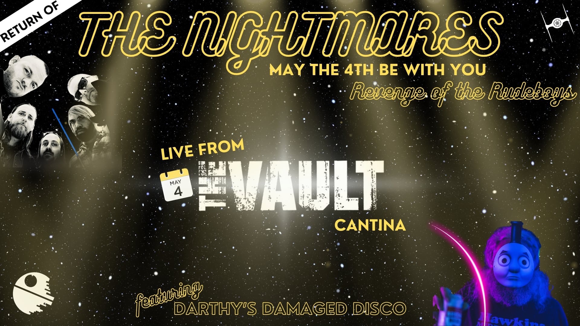 RETURN OF THE NIGHTMARES Ft Damaged Disco
