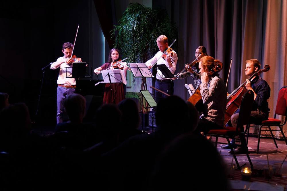 Poster for Alderney Chamber Music Festival 2023