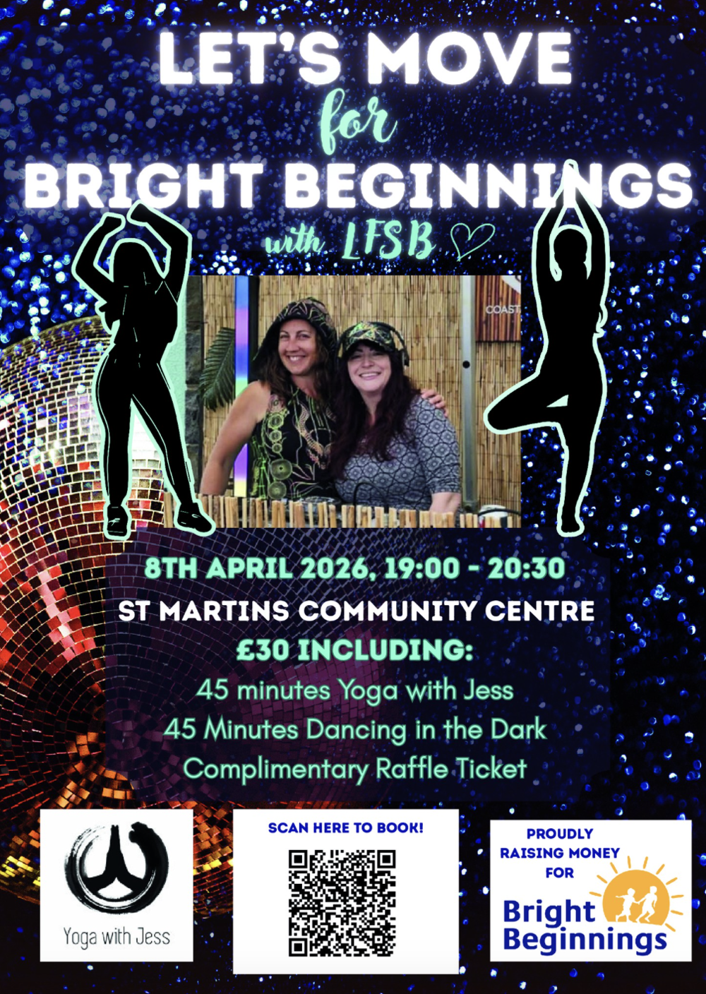 Poster for Let's Move for Bright Beginnings: Dancing in the Dark!