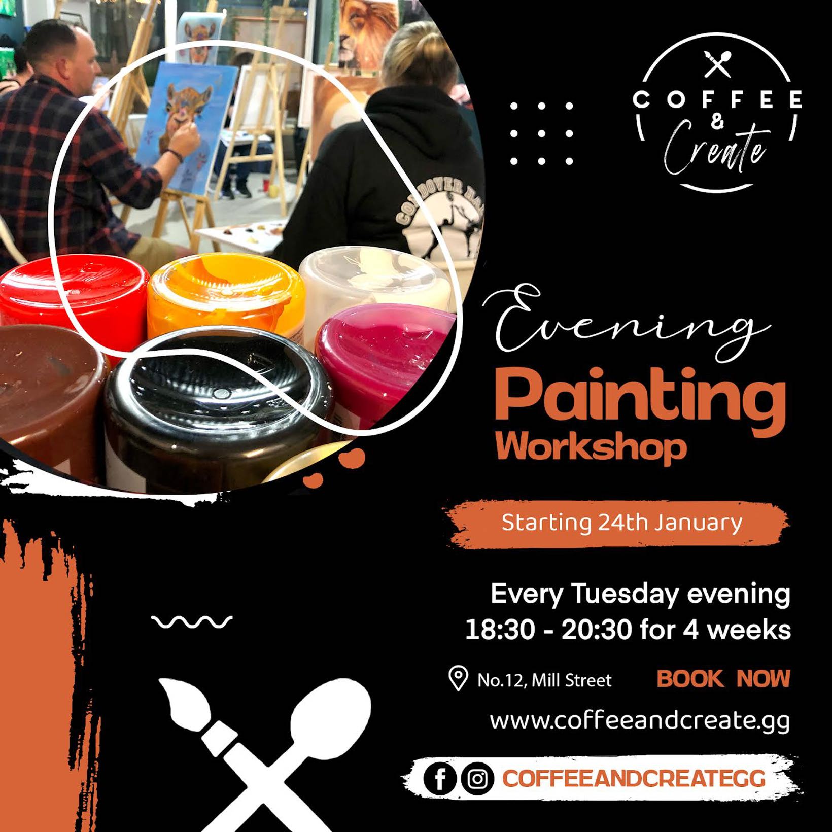 Evening Class Cofee & Create