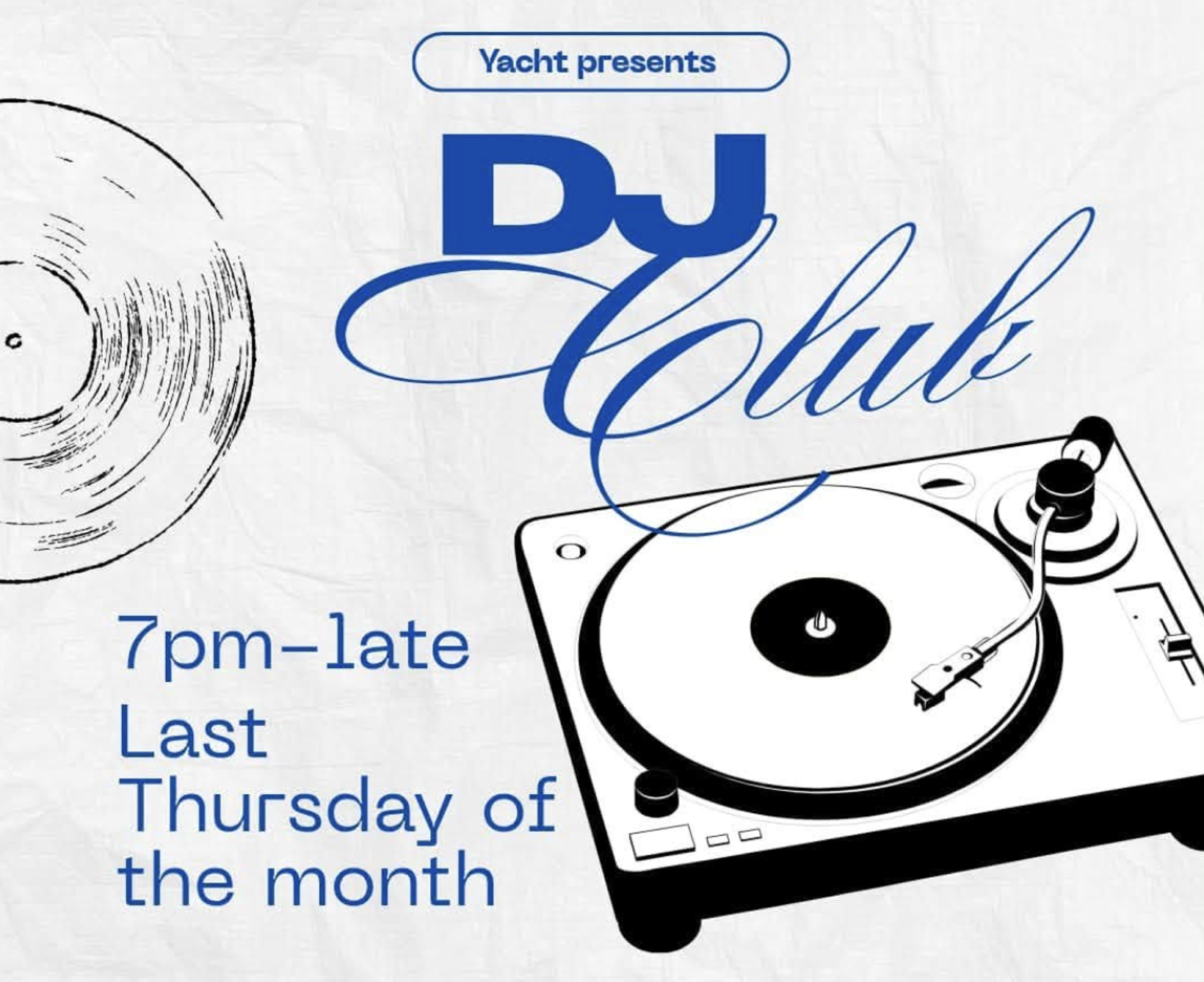 The Yacht presents: DJ Club