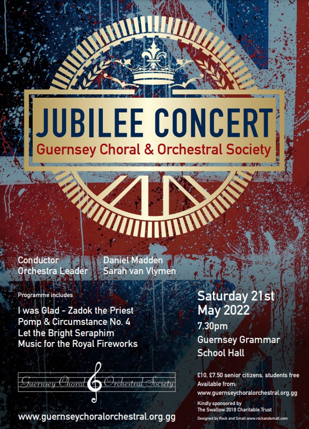 Jubilee Concert by the Guernsey Choral & Orchestral Society