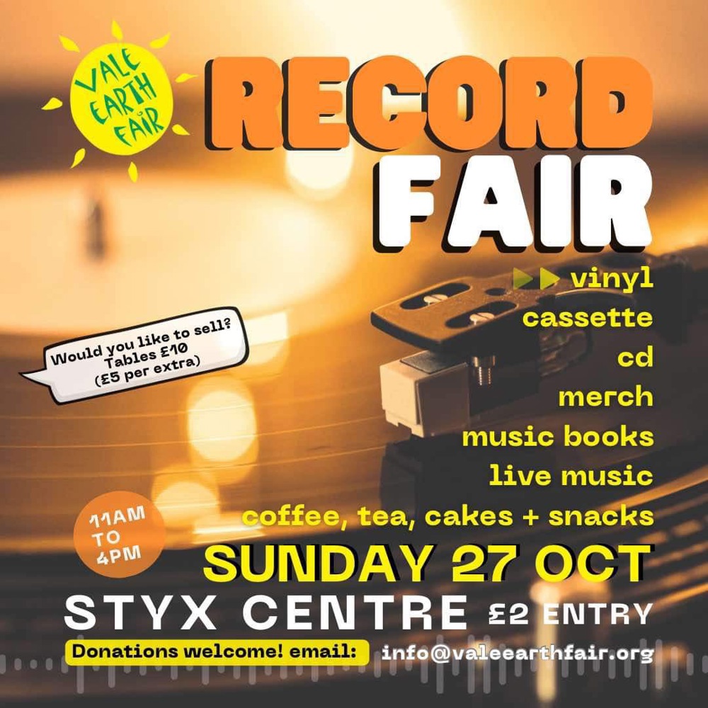 Poster for VEF Record Fair 2024