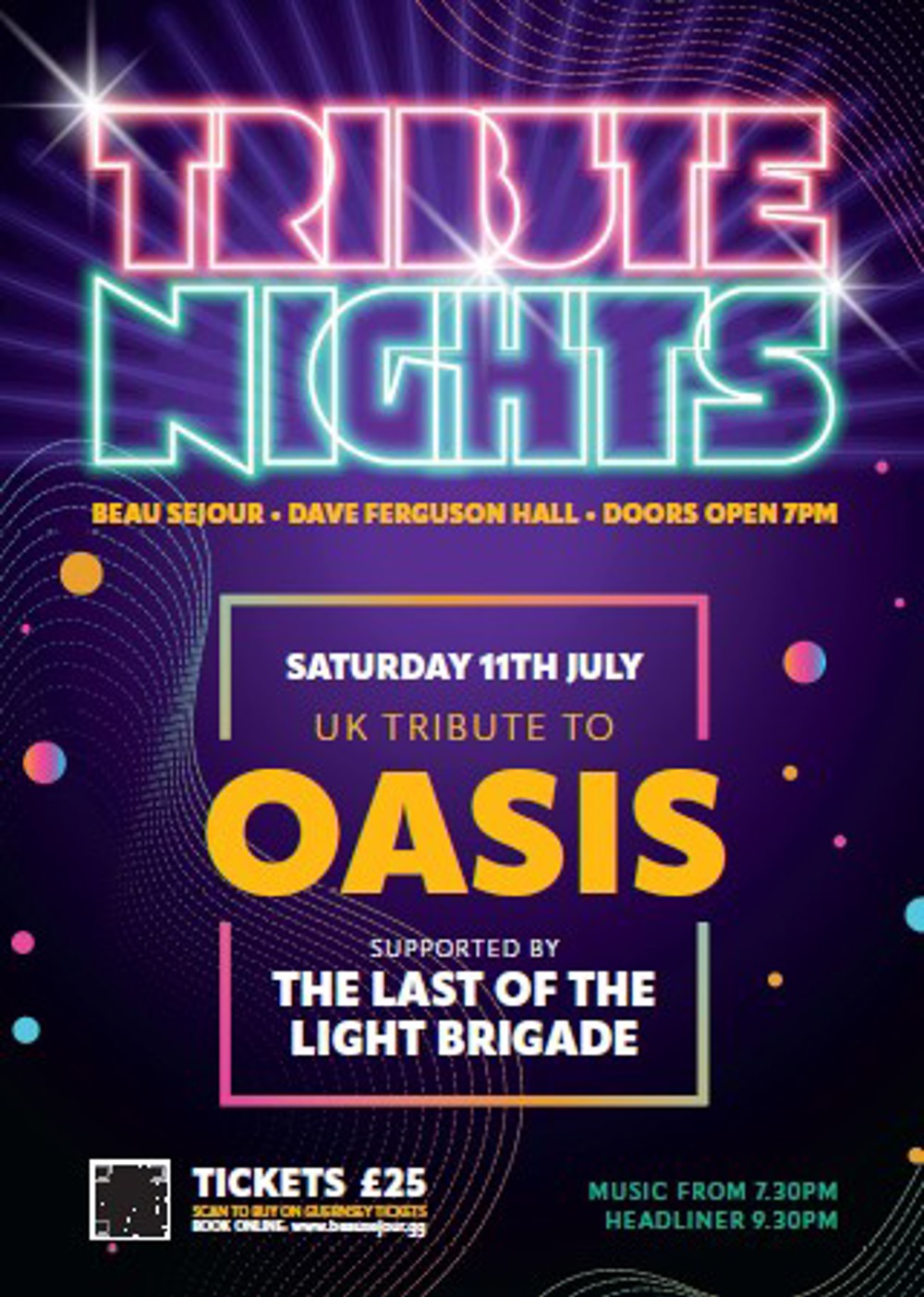 Poster for Oasis Tribute