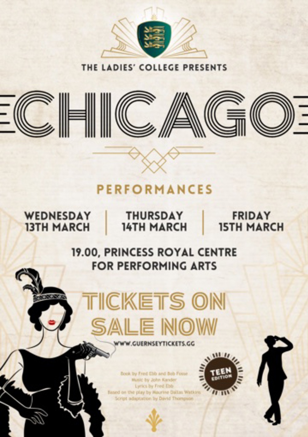 Poster for The Ladies' College Presents - Chicago