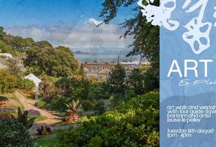 18th Aug Art En Plein Air 18th Aug Enjoy a relaxed and inspiring art walking tour and workshop.