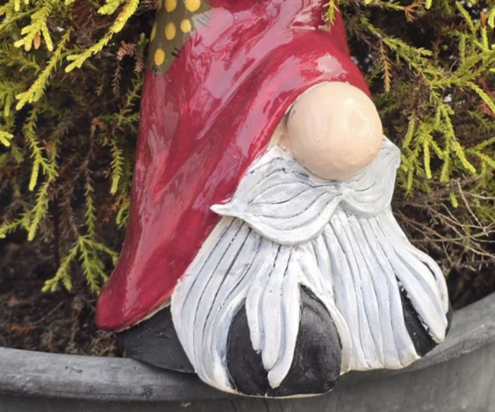 Handcraft Your Own Ceramic Christmas Gnome