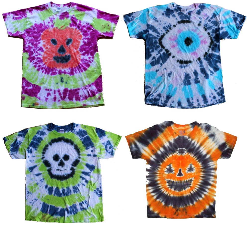 Poster for Spooktacular Tie Dye T-Shirts