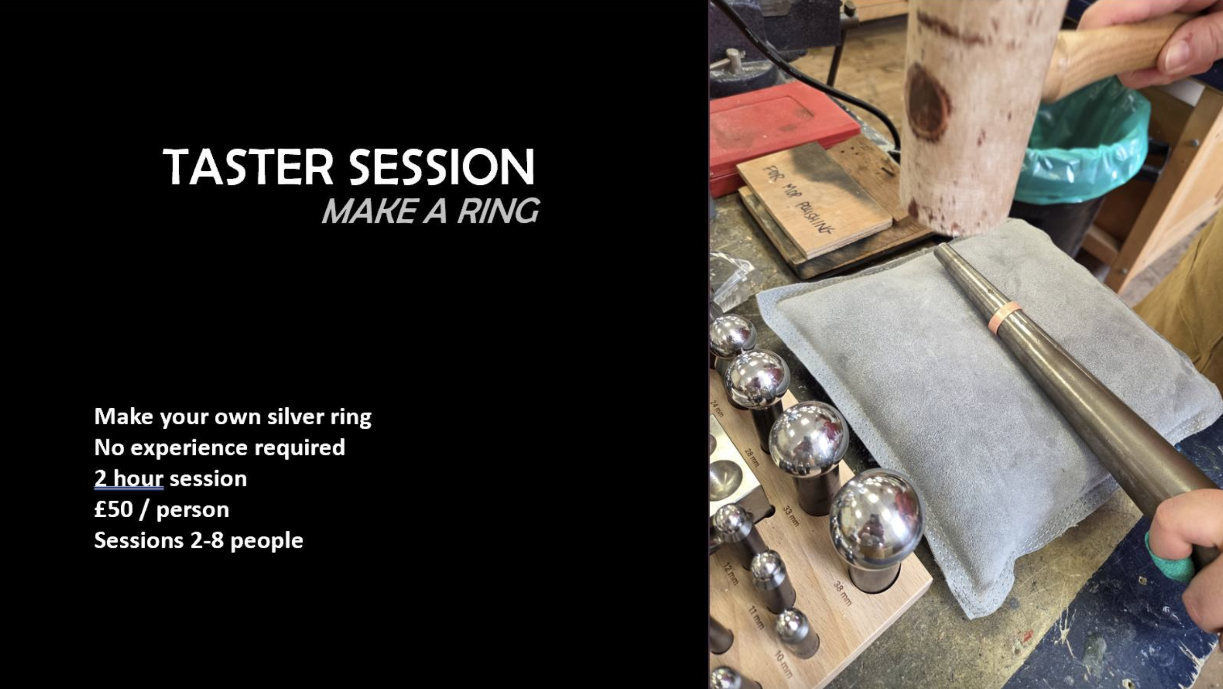 Make a ring! Taster session